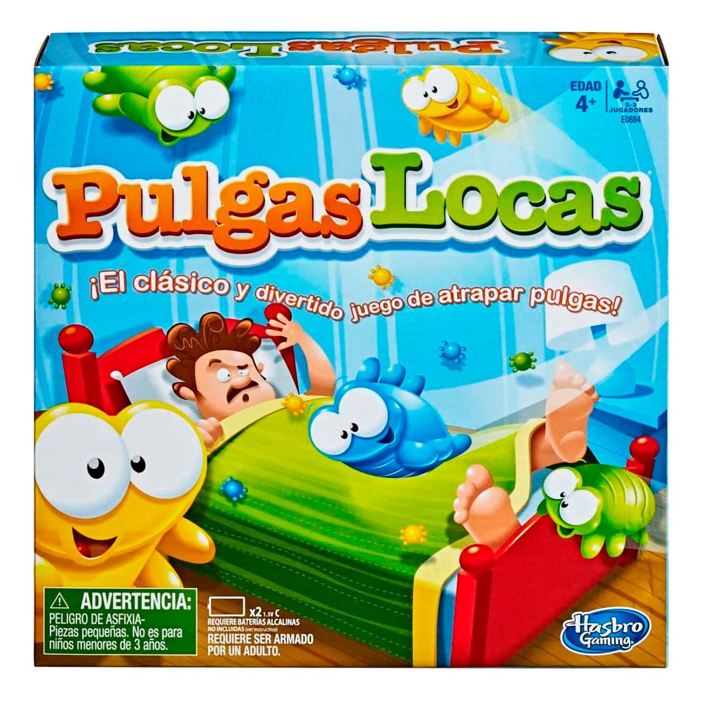 Juego de Mesa Hasbro Pulgas Locas E0884 
