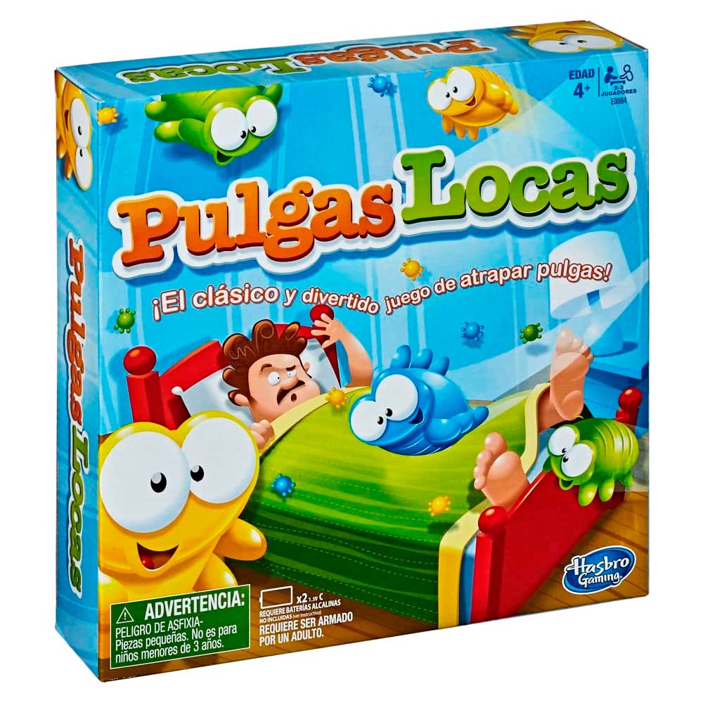 Juego de Mesa Hasbro Pulgas Locas E0884 