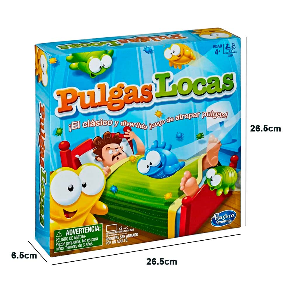 Juego de Mesa Hasbro Pulgas Locas E0884 