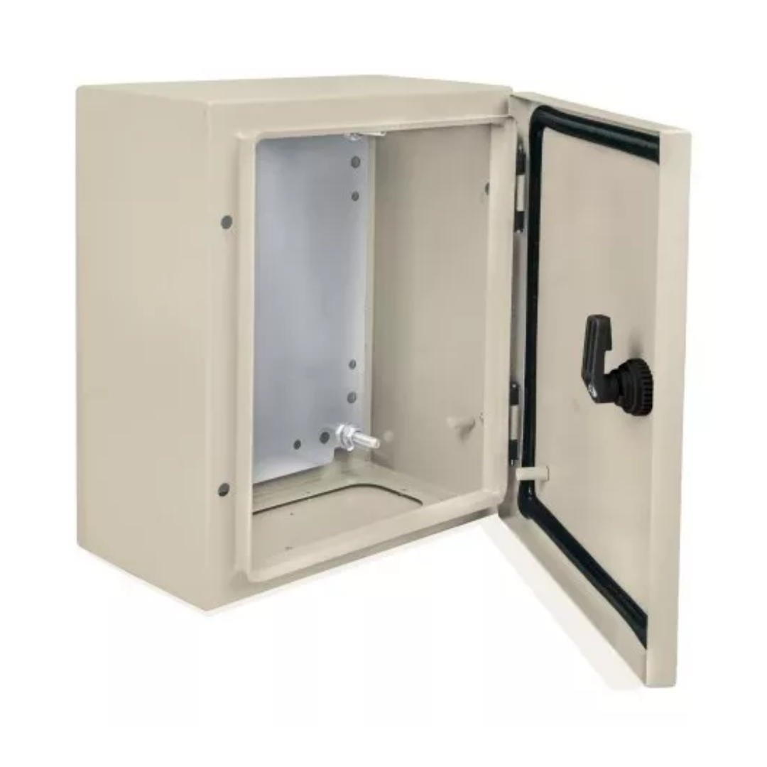 Gabinete Caja Metálica, 30 X 25 Cm Con Proteccion Ip66