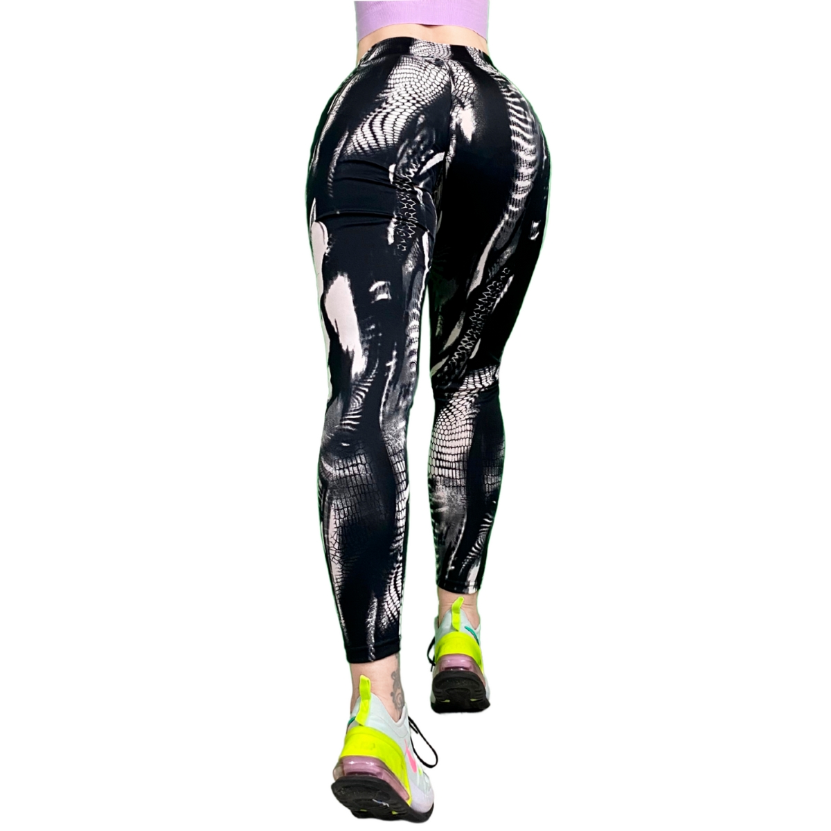 Leggins Deportivos Dama Licra Colombiana Legg Levanta Pompi