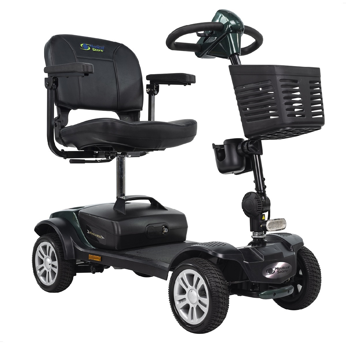 Silla De Ruedas Scooter Eléctrico 4 Ruedas Desmontable Medical Store