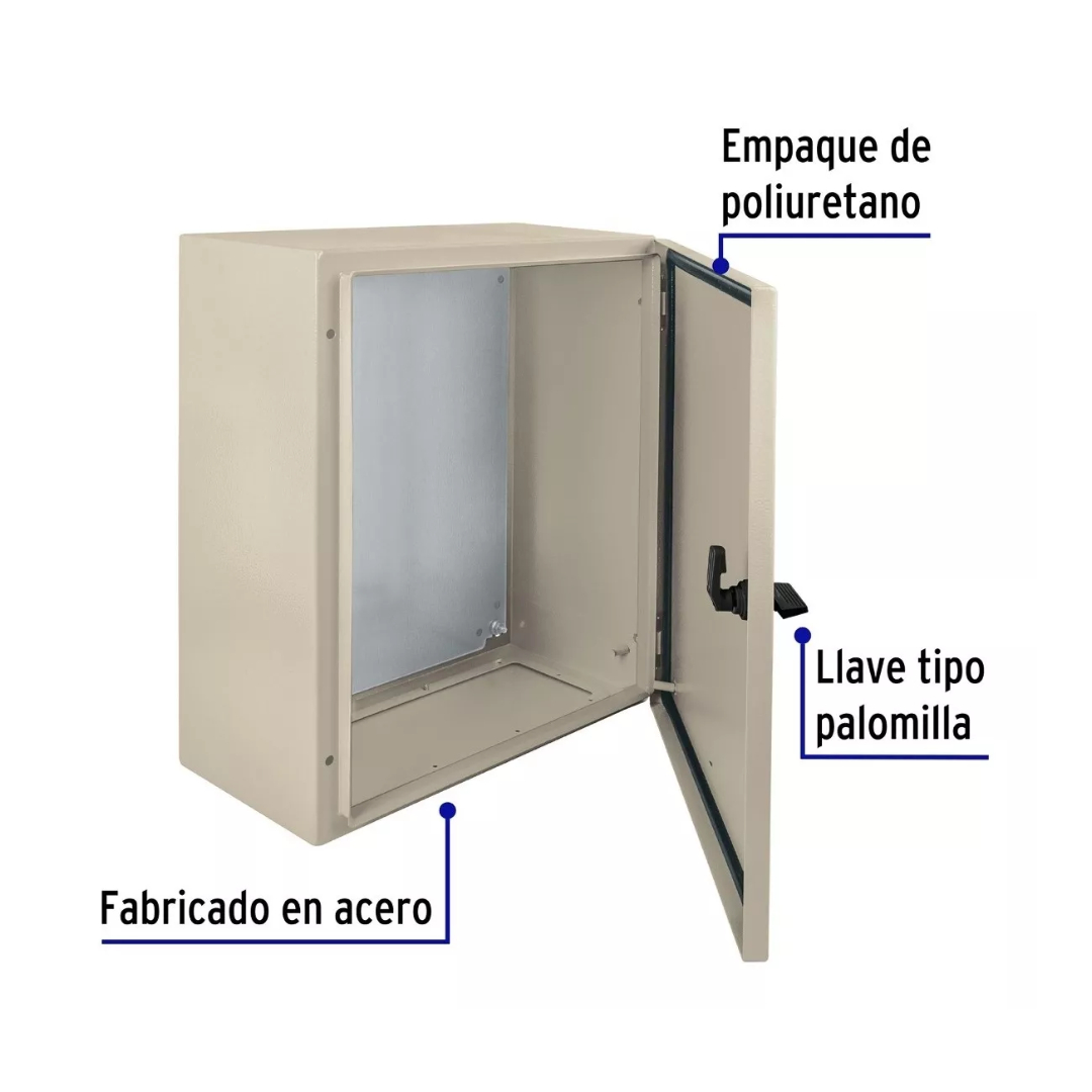Gabinete Metálico Caja De 50 X 40 Cm Resistente Al Agua