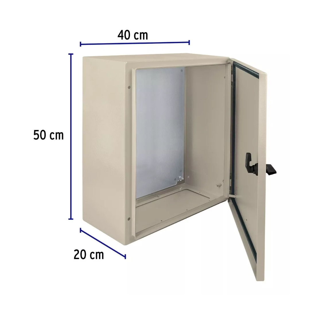 Gabinete Metálico Caja De 50 X 40 Cm Resistente Al Agua