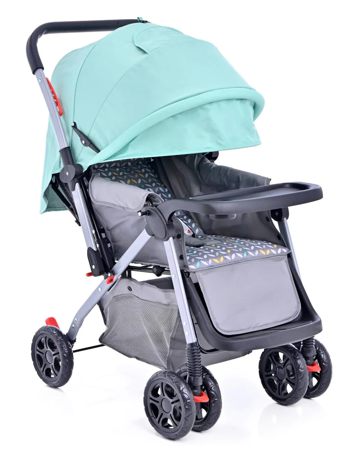 Carriola Prinsel Napoli Reversible Camita Verde Estampado