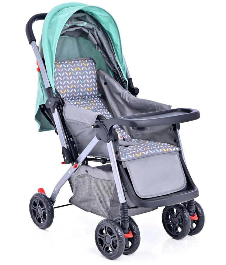 Carriola Prinsel Napoli Reversible Camita Verde Estampado