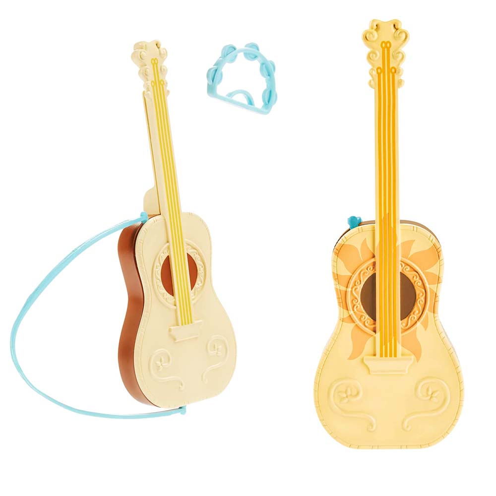 Muñeca Princesa de Disney Hasbro Rapunzel y su guitarra que cambia de color con la luz del sol F3391