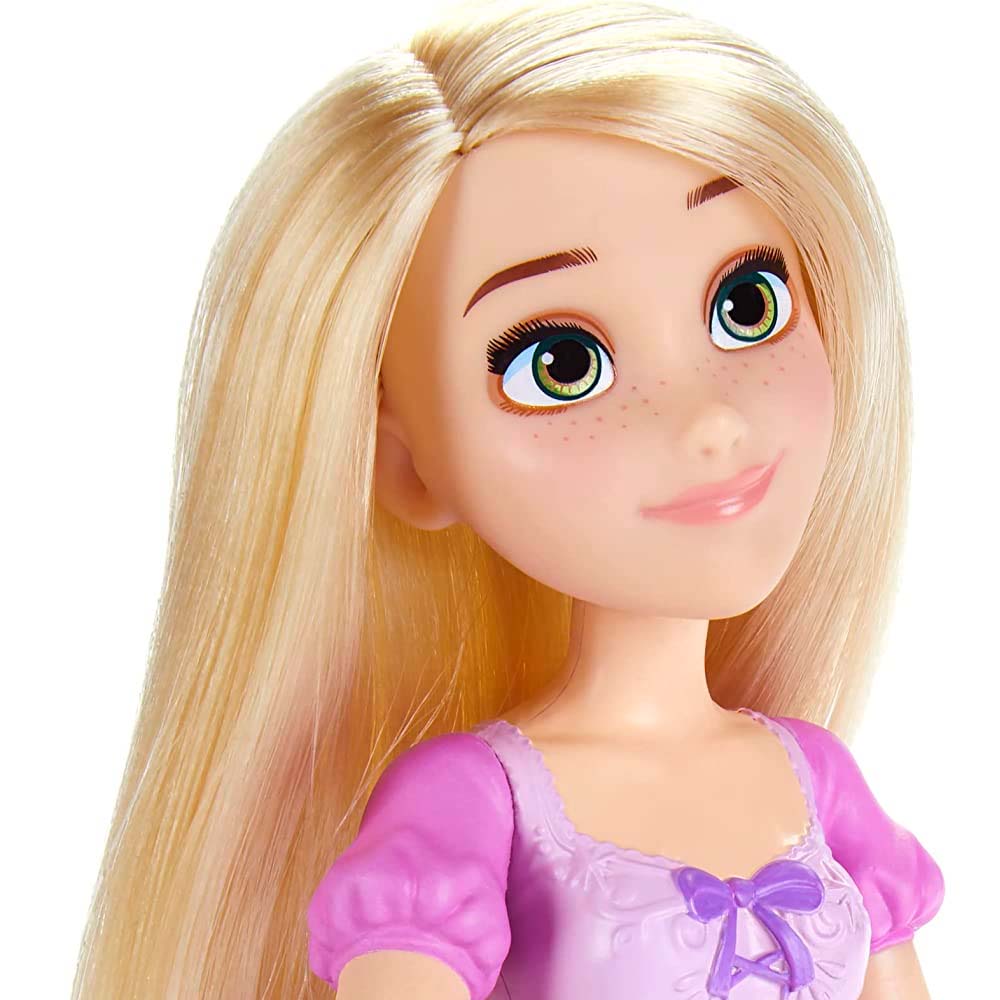 Muñeca Princesa de Disney Hasbro Rapunzel y su guitarra que cambia de color con la luz del sol F3391