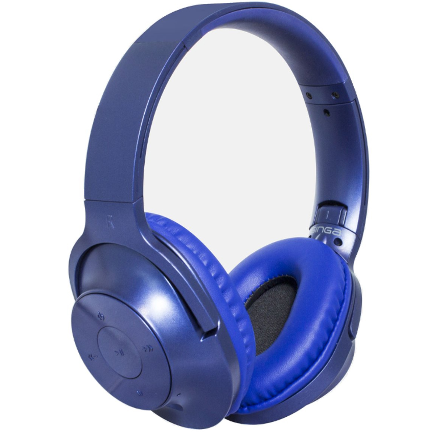 AUDIFONOS GINGA BLUETOOTH CHROME AZUL