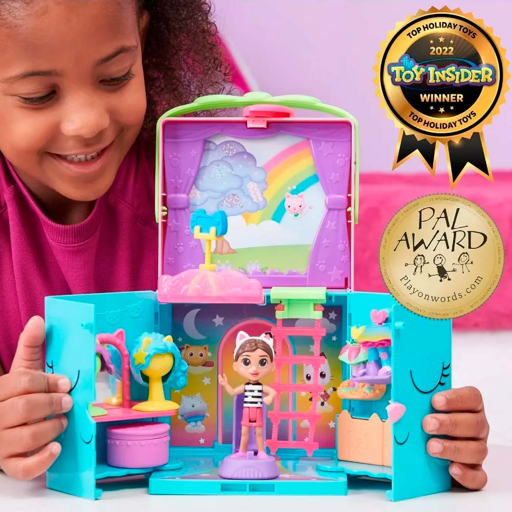 Set de Juego Spin Master Closet de Arcoiris de Gaby Gaby 6064153 Portatil