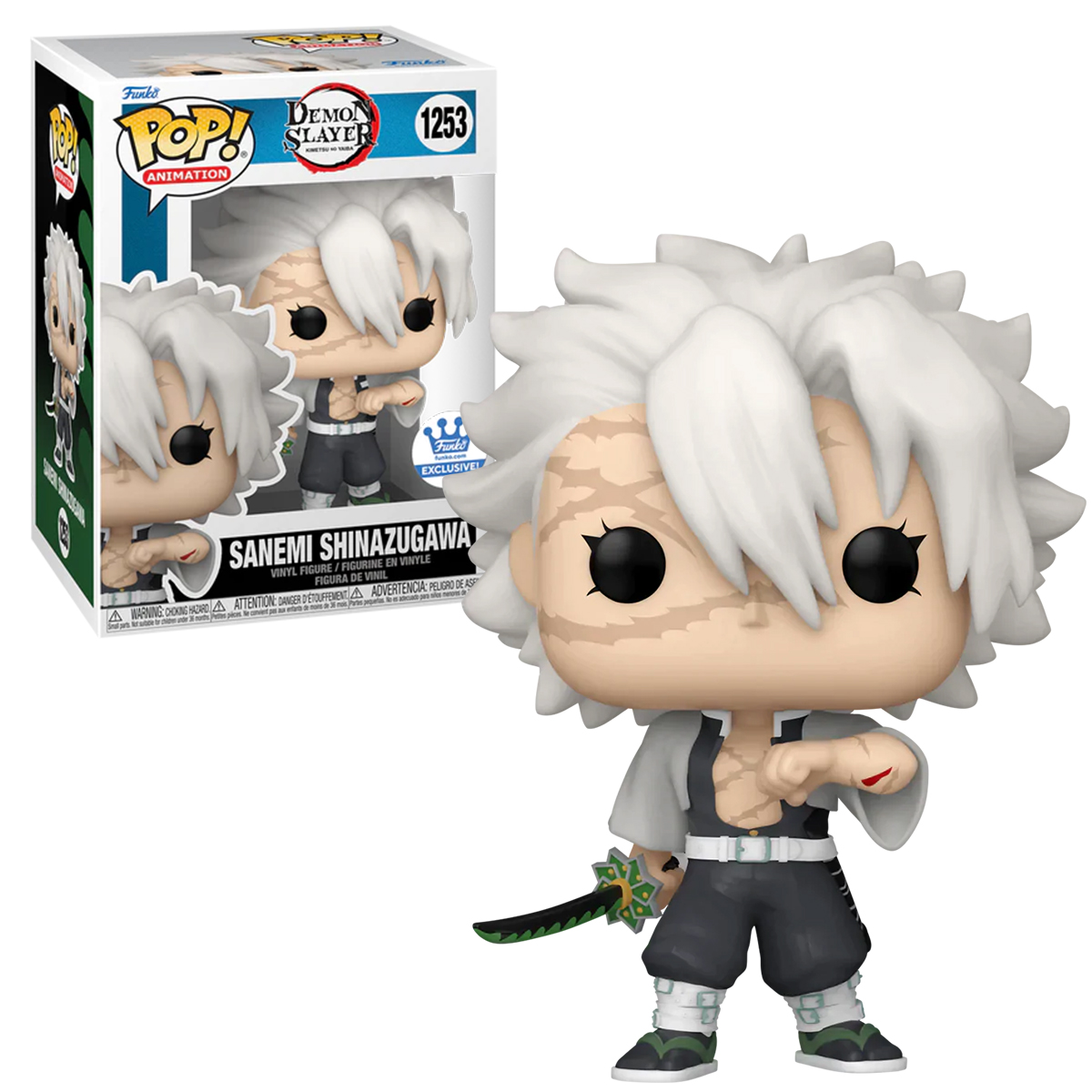 Funko Pop Sanemi Shinazugawa #1253 Demon Slayer Anime Original