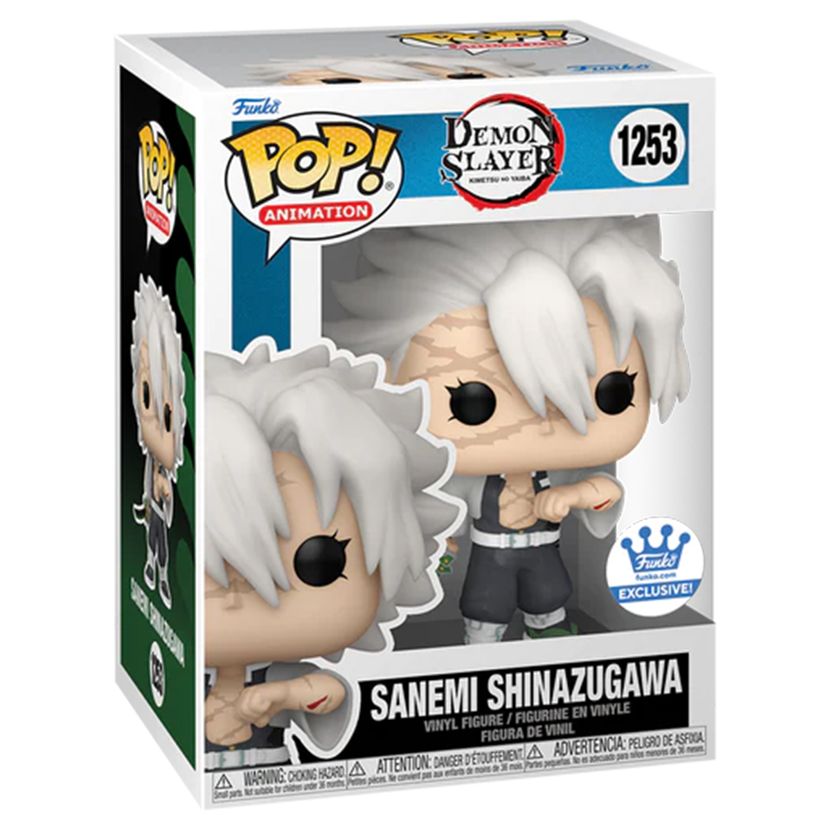 Funko Pop Sanemi Shinazugawa #1253 Demon Slayer Anime Original