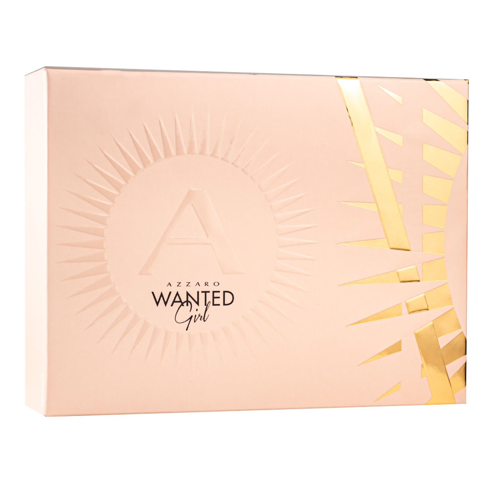 SET DAMA AZZARO WANTED EDP 80ML + BODY LOTION 100ML + PERFUMERO