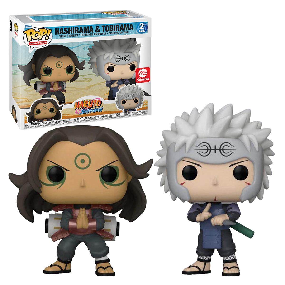 Funko Pop Hashirama Y Tobirama Pack 2 Piezas Naruto Shippuden Anime Original