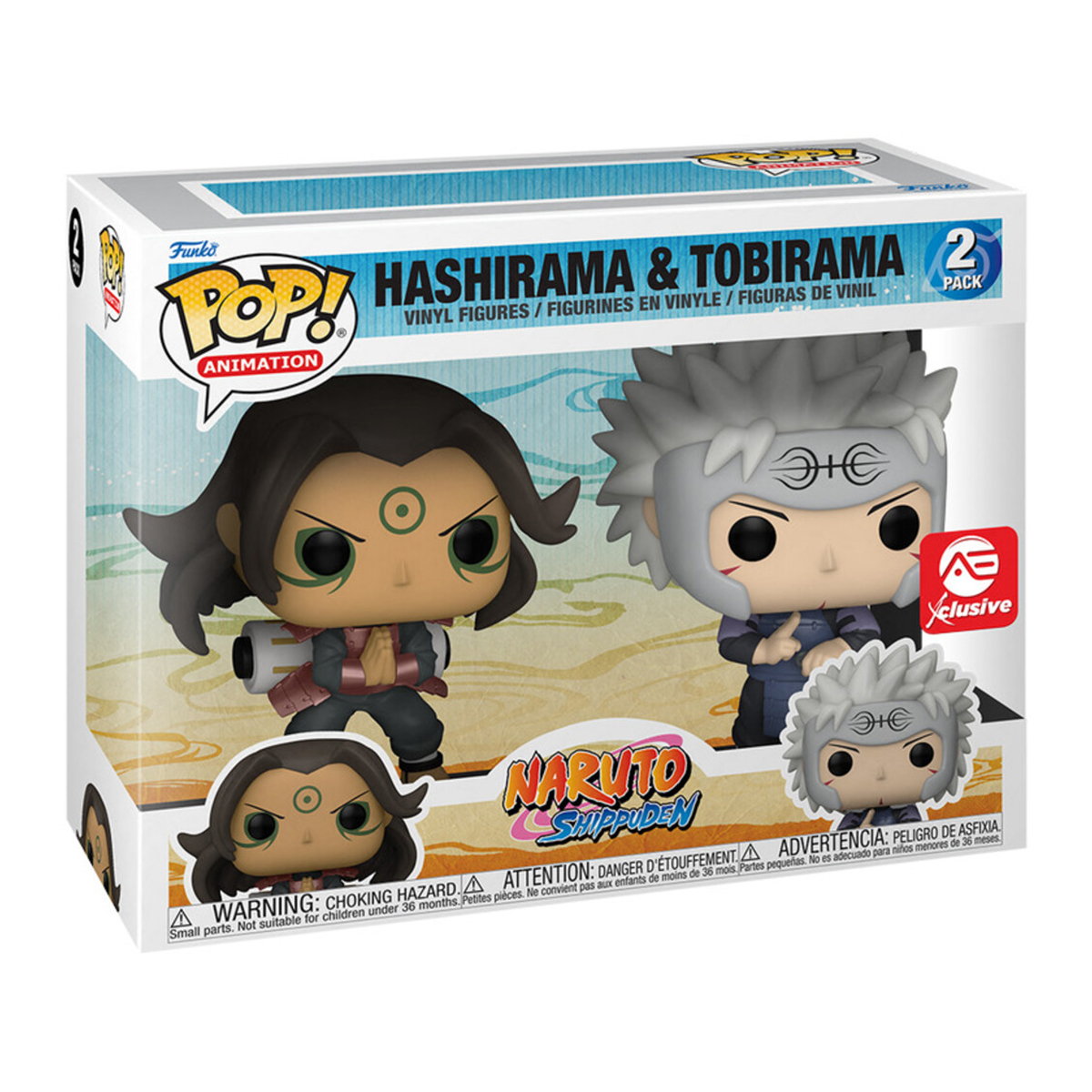 Funko Pop Hashirama Y Tobirama Pack 2 Piezas Naruto Shippuden Anime Original