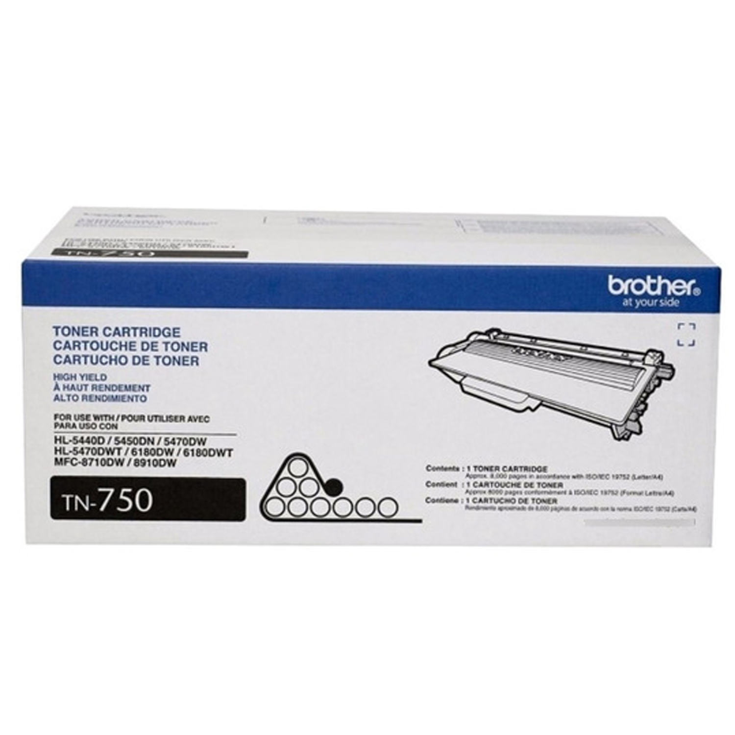 TONER BROTHER TN-750  P/5450-5470