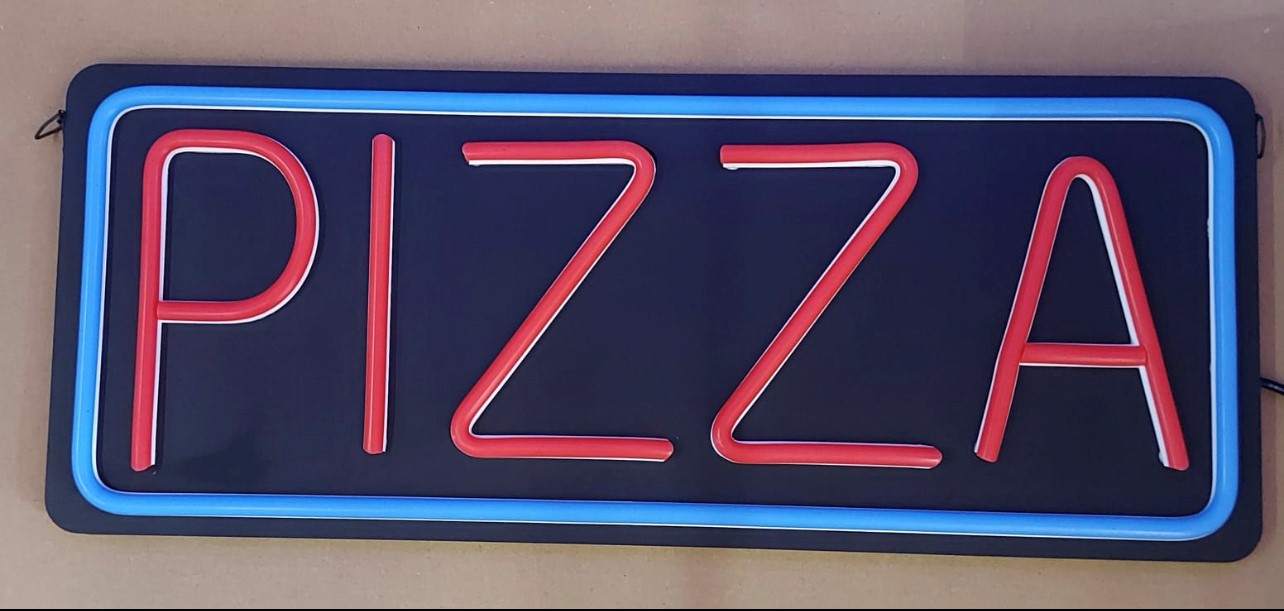 LETRERO PIZZA NEON IDEAL PARA TU NEGOCIO 