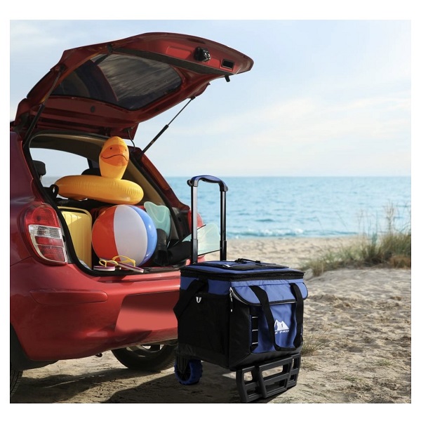 Hielera con Carrito Az Pro Sport Azul