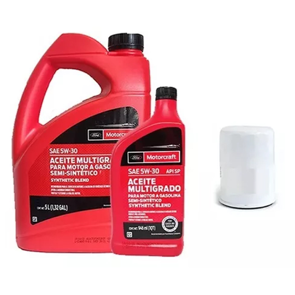Kit Cambio Aceite Ford Escape 2.5 4 Cil Aceite 5w30 Y Filtro