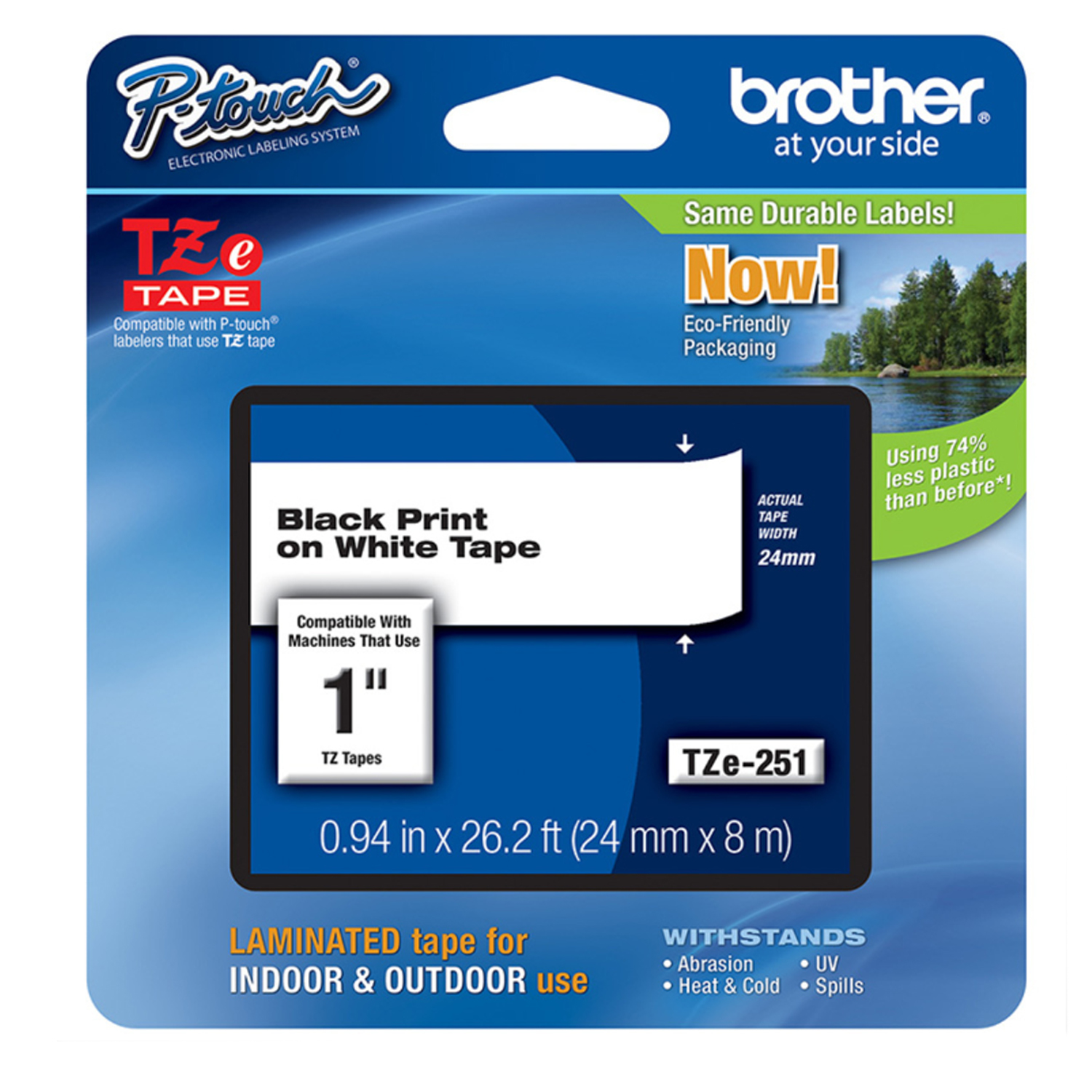 CINTA BROTHER TZE-251 1"