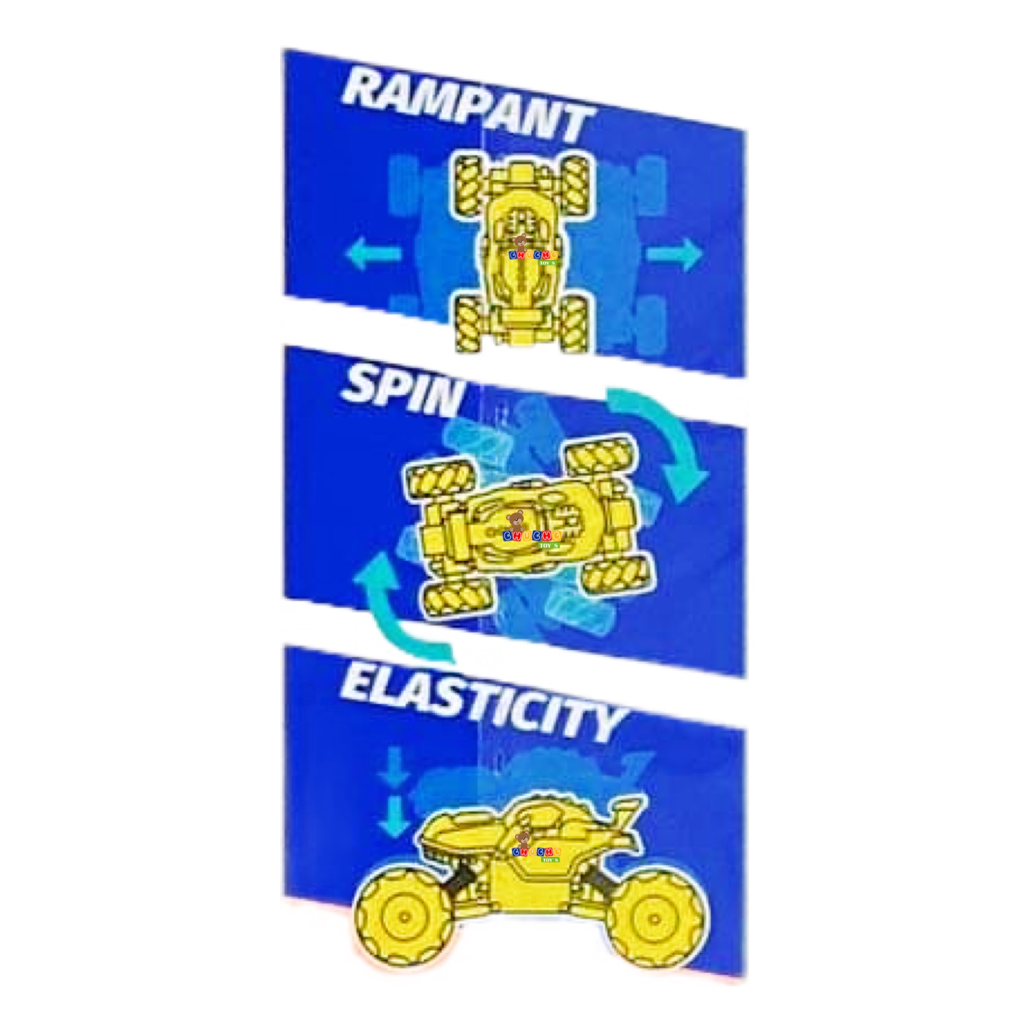 Camioneta Dinosaurio Todo Terreno A Control Remoto con Luces y Sonido Stunt