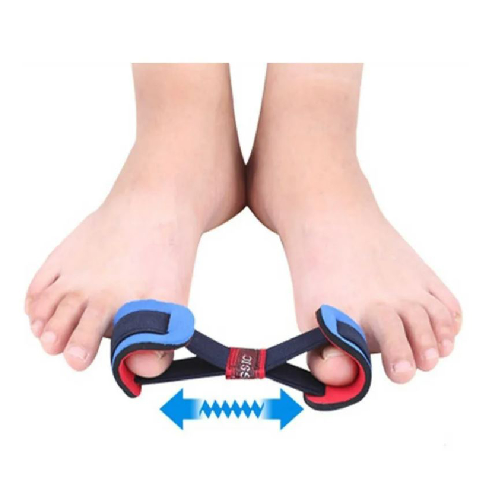 MADIOLA Almohadilla de Gel Protector de Juanetes Mangas Corrector Juanete Hallux Valgus Separador de Dedos de Pie + Liga ejercitadora. Alivia Dolor de Pies en Hombres y Mujeres Uso Dia o Noche 3 Pzas