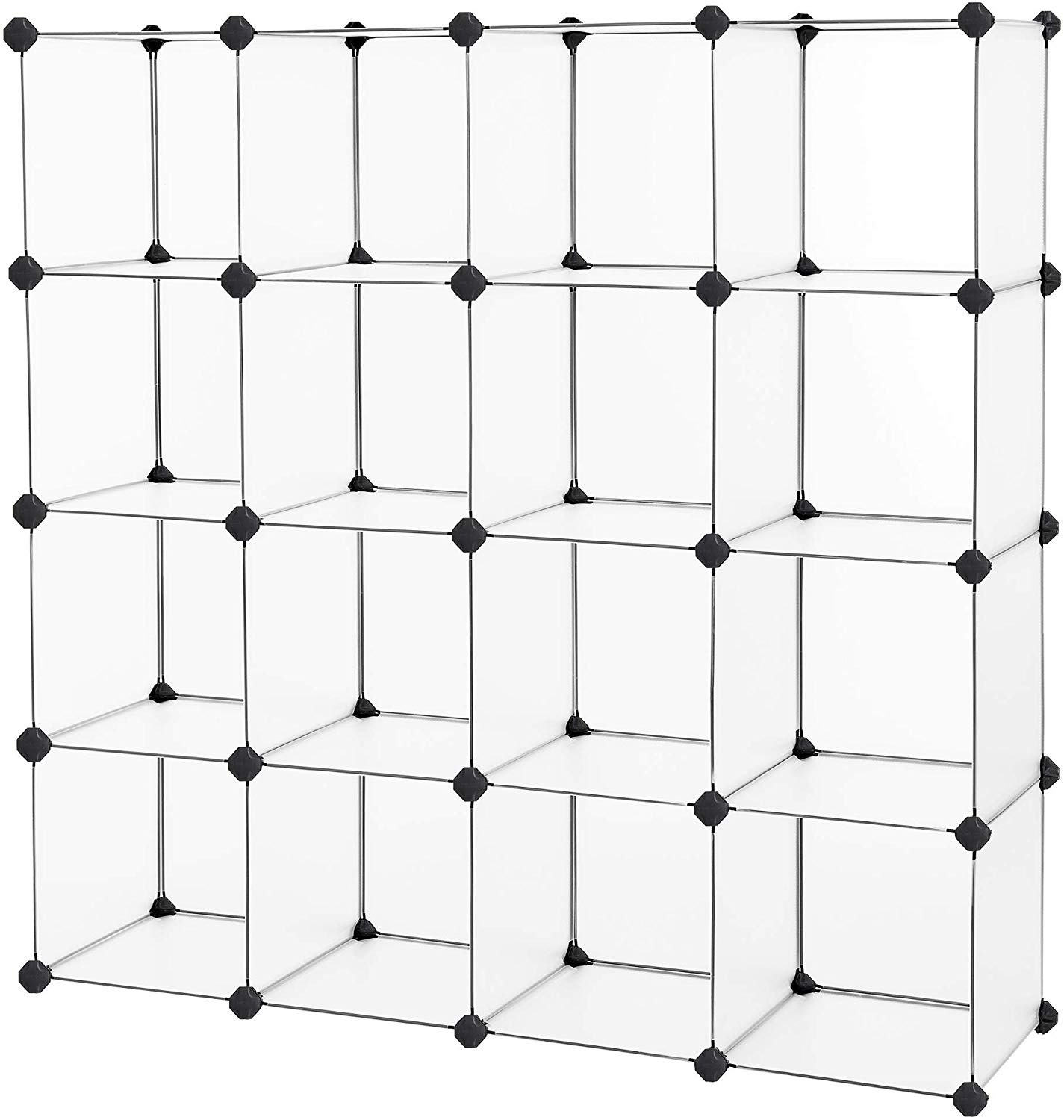 Estante 15 Cubos De Plástico Repisas Organizador Multi Usos