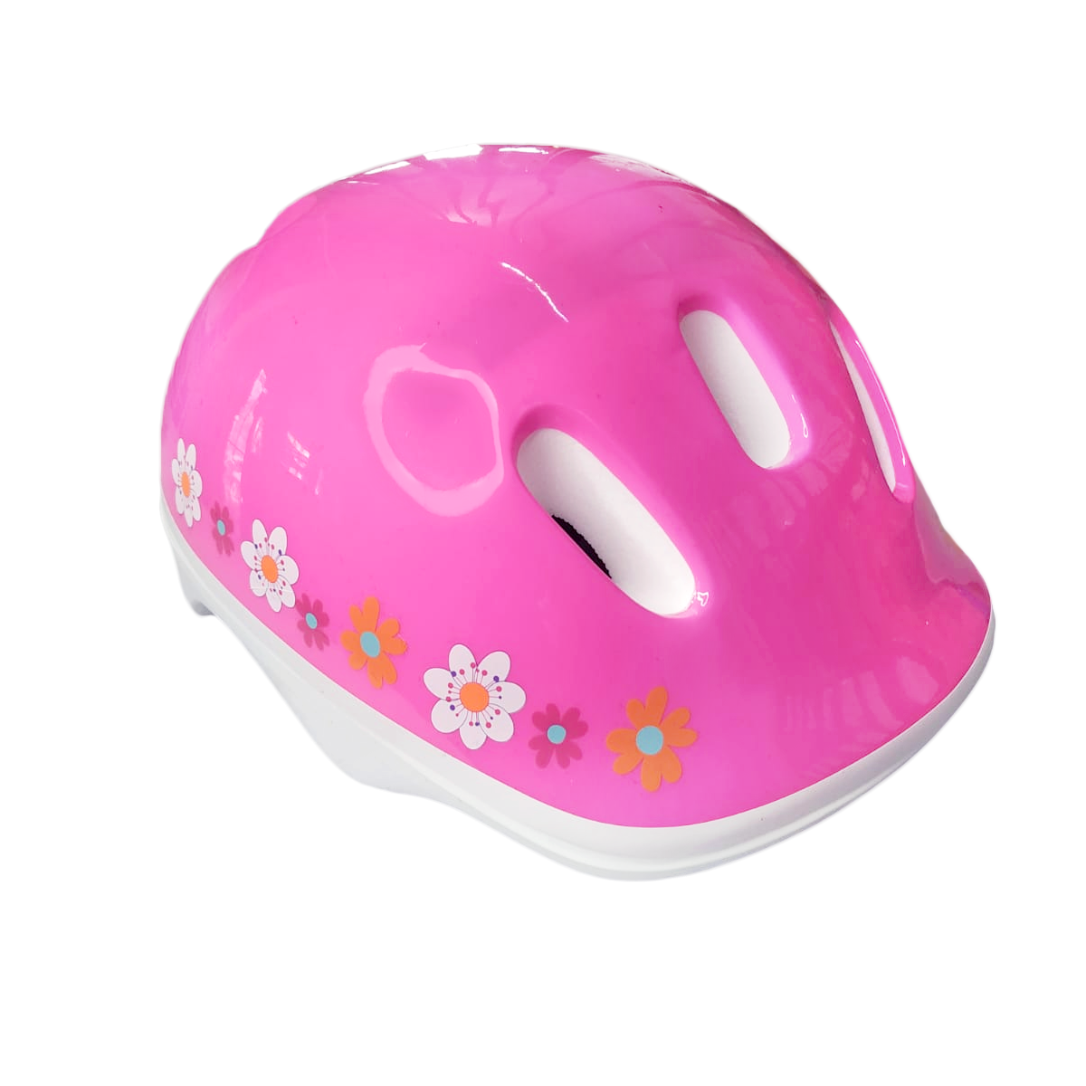 Equipo de Patinaje Infantil LED Rosa y Blanco con Mochila y Protecciones