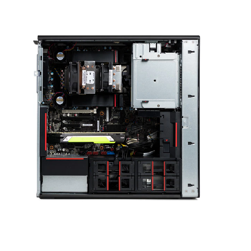 LENOVO WORKSTATION THINK STATION P720 con Doble Procesador INTEL XEON GOLD 6134 3.20GHz 1 TB HDD y 64 GB en RAM Reacondicionado grado A