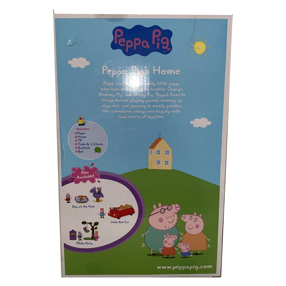 Peppa Pig Casa De Peppa Pig Set Portatil Con 8 Piezas