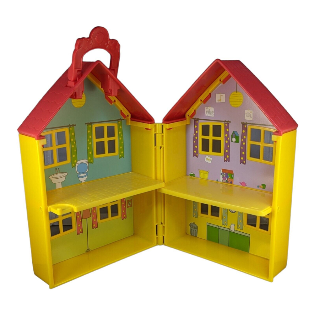 Peppa Pig Casa De Peppa Pig Set Portatil Con 8 Piezas