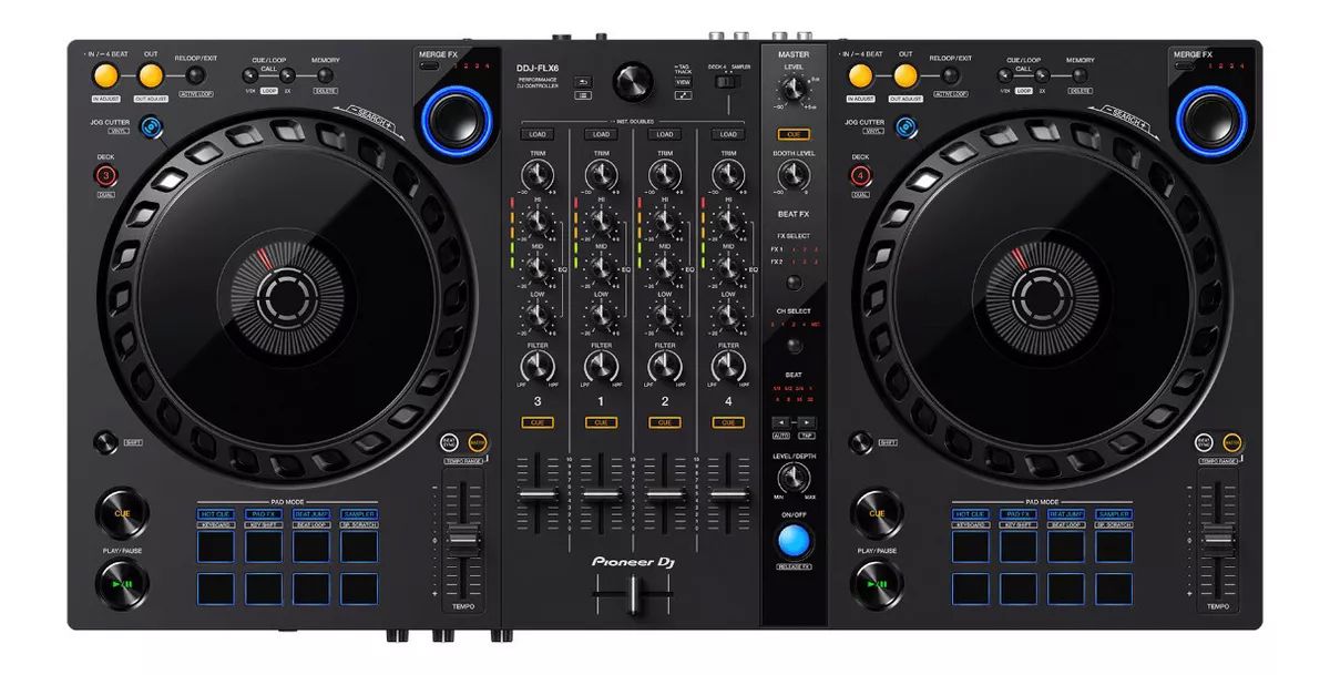 Pioneer Ddj-flx6 Controlador 4 Canales 
