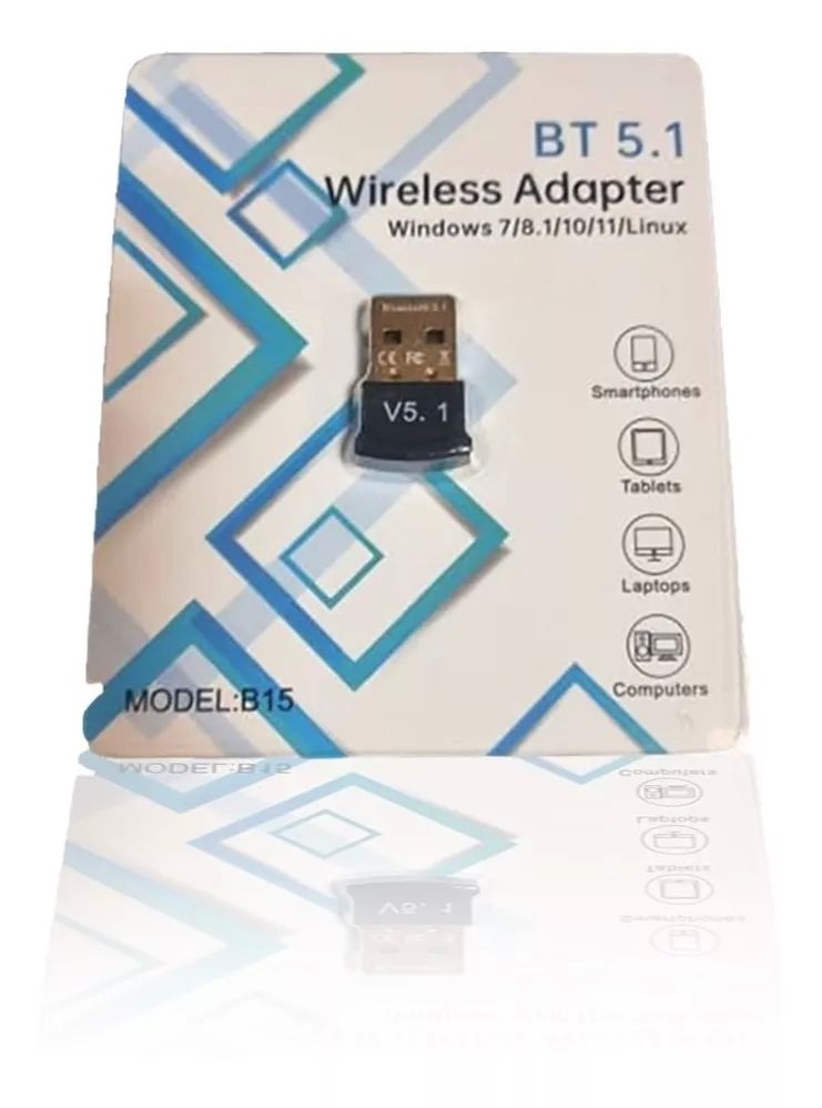Adaptador Bluetooth 5.1 Usb Nano Para PC Laptop 20m