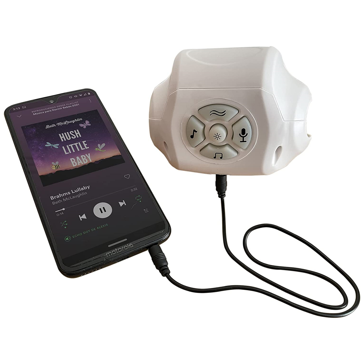 Cuna Corral Kool Baby PP02 Rosa Gris con Caja Musical