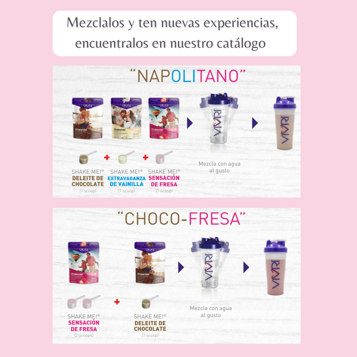 Vivri Shake Me - Chocolate 20 Porciones Nutricon Esencial