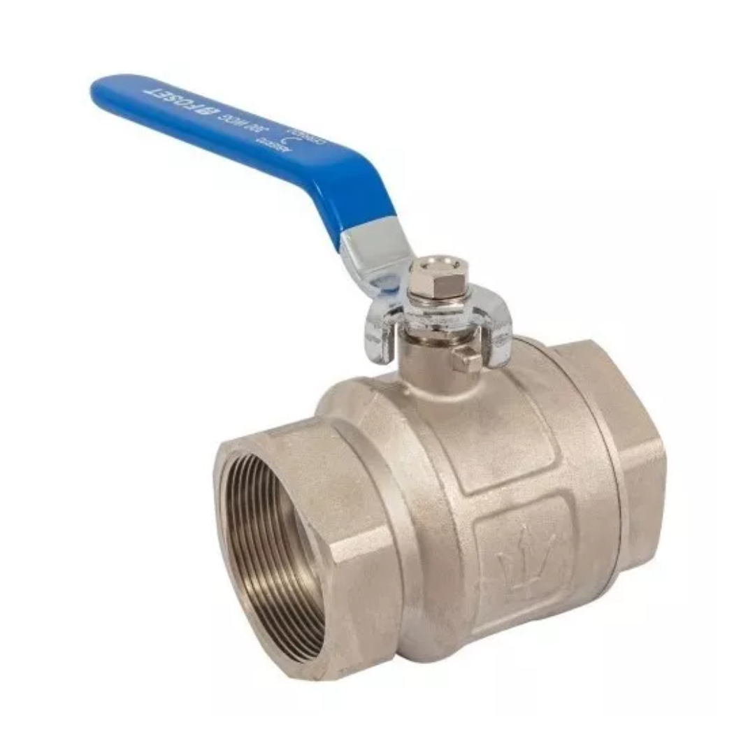 Válvula De Esfera De Latón, Roscable De 3 Pulgadas