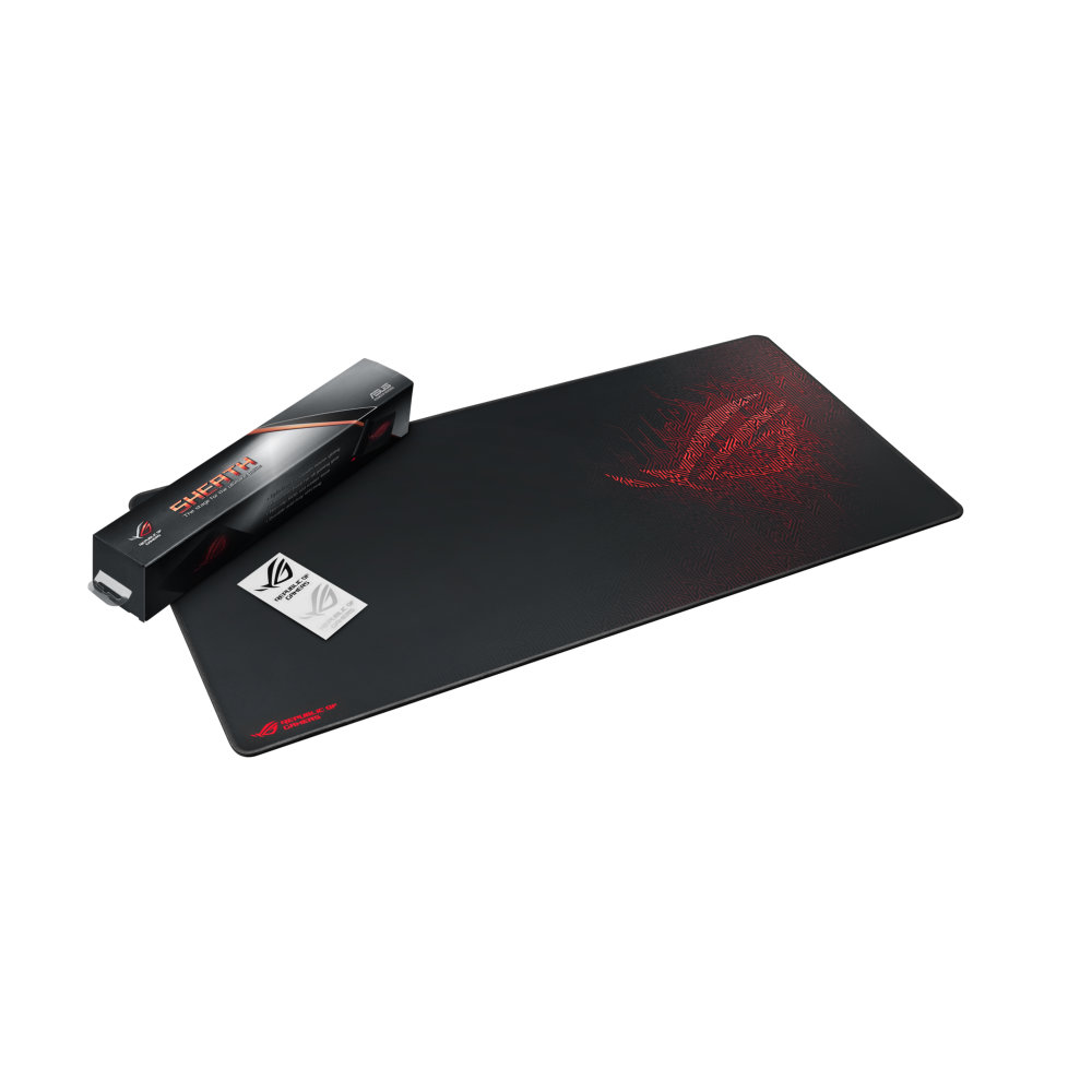 Mouse Pad Gamer ASUS Sheath Rog De Goma Xl 440mm X 900mm X 3mm Black/Red