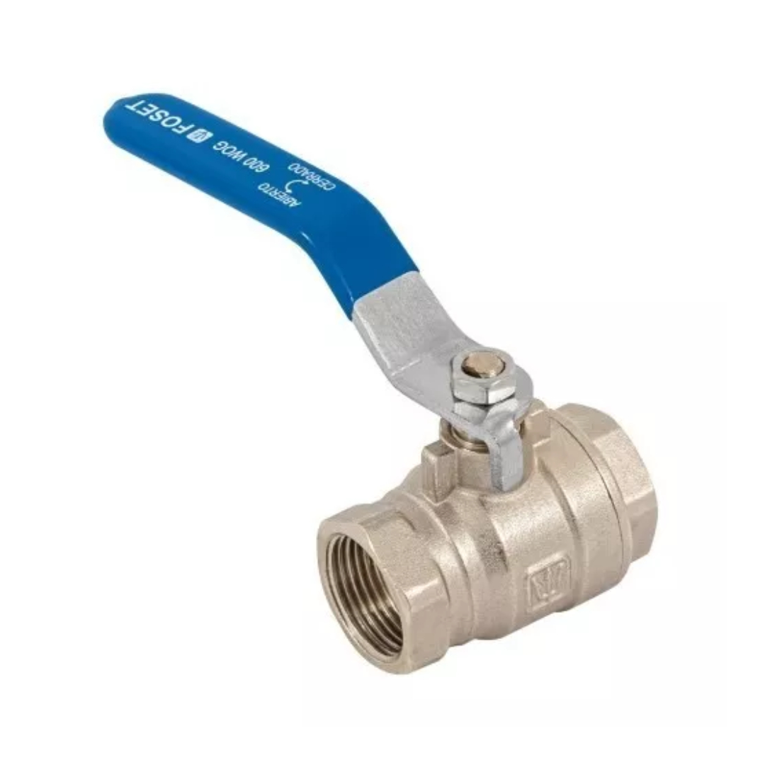 Válvula De Esfera, De Latón Roscable, 3/4' Para Alta Presión