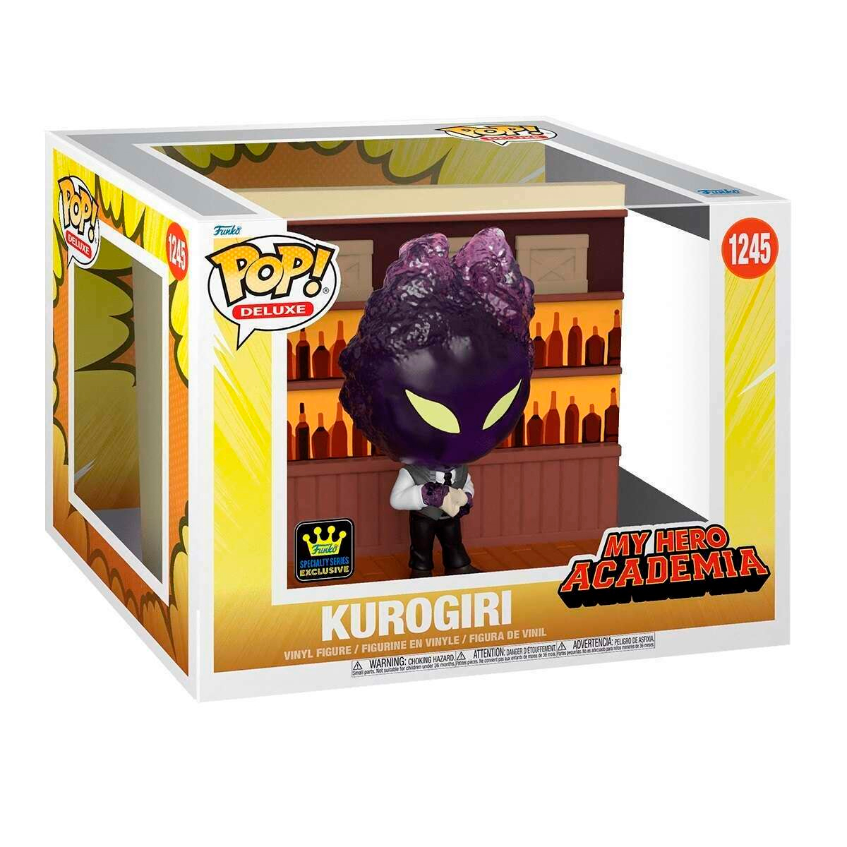 Funko Pop Kurogiri En Guarida #1245 My Hero Academia Anime Figura Original