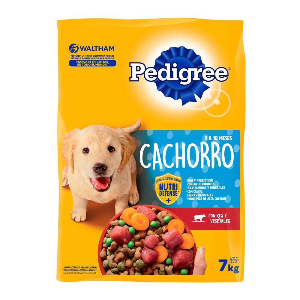 Alimento para Perro Pedigree Cachorro 7 Kg