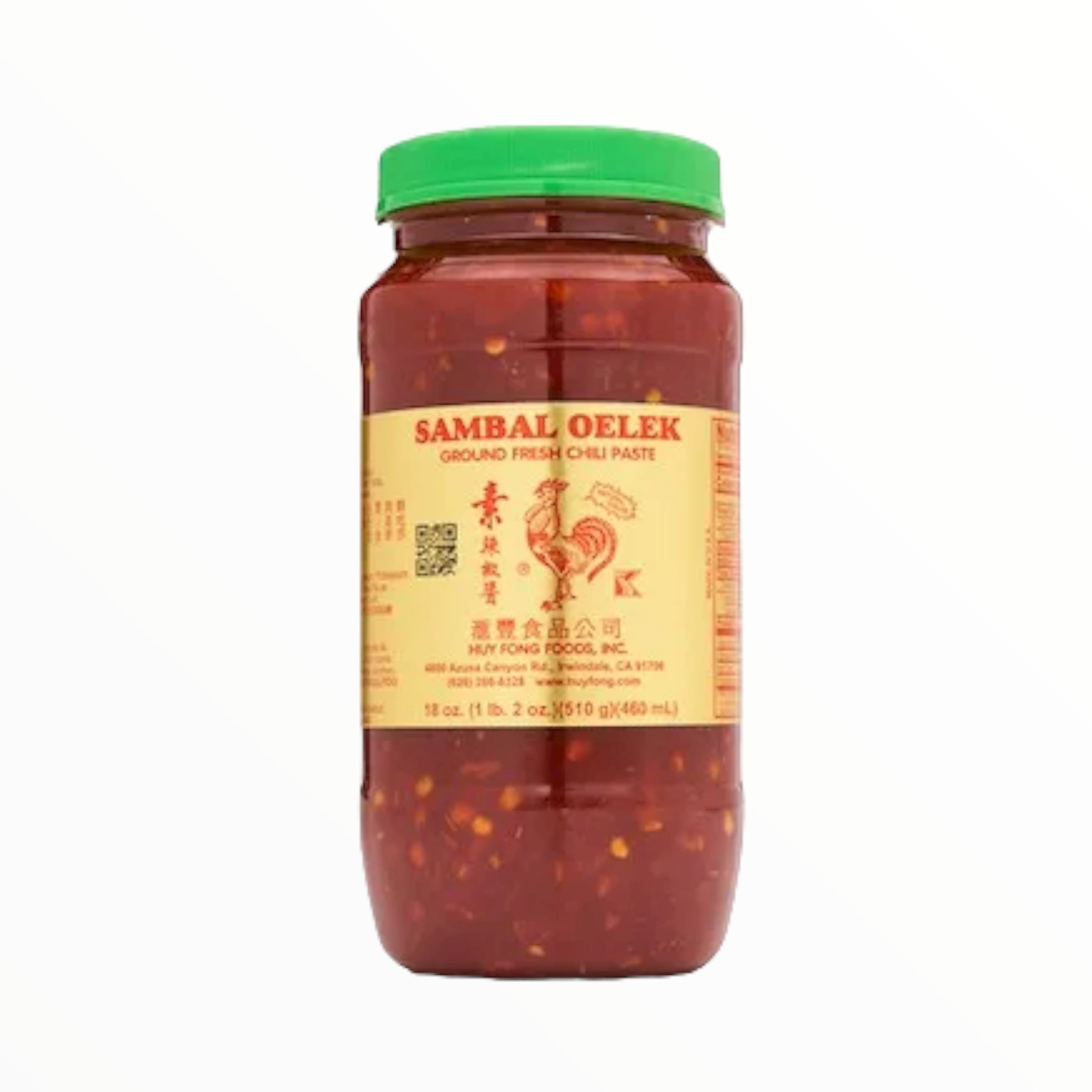 Sambal Oelek Salsa Sambal Sauce Chili Paste 510 G