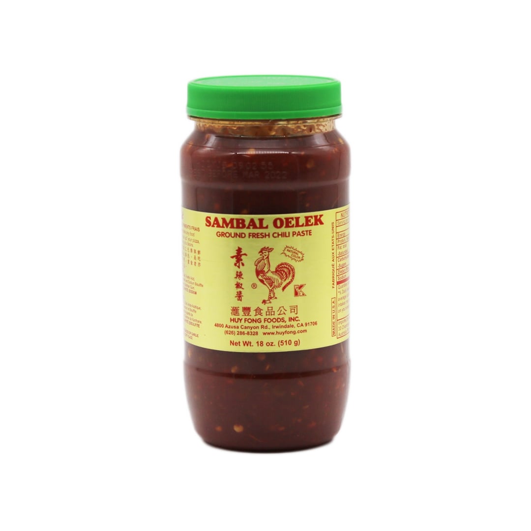 Sambal Oelek Salsa Sambal Sauce Chili Paste 510 G