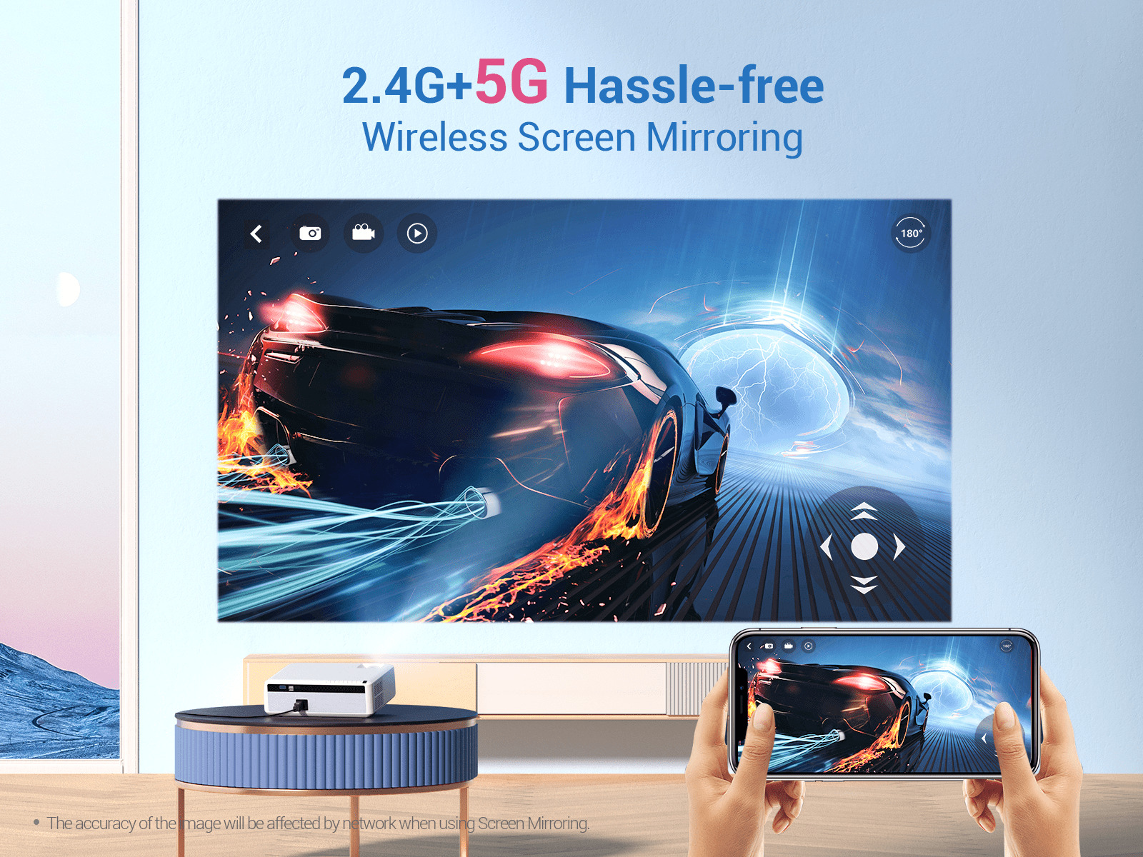 Proyector VANKYO Performance V630W FHD 1080p  pantalla hasta 300"