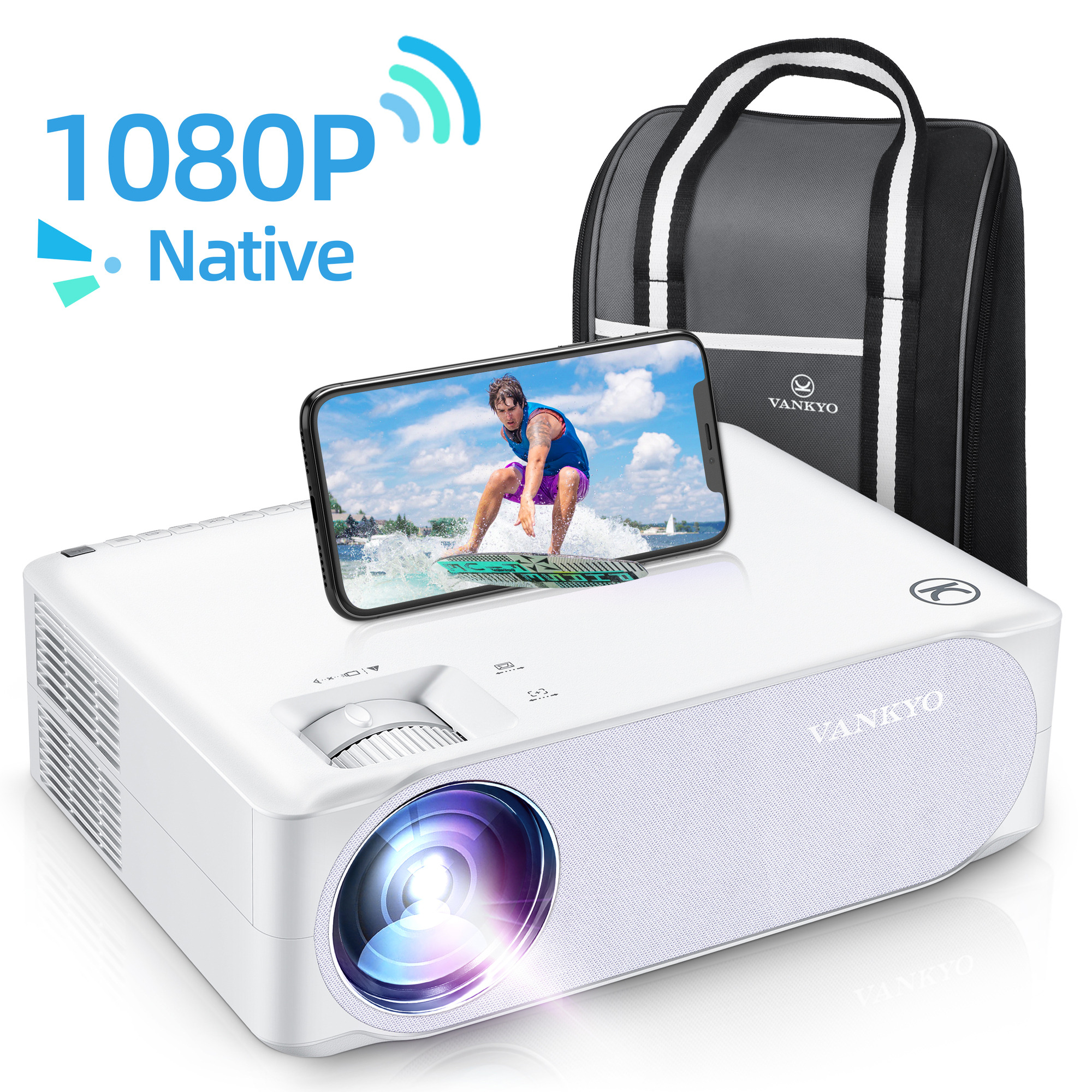 Proyector VANKYO Performance V630W FHD 1080p  pantalla hasta 300"