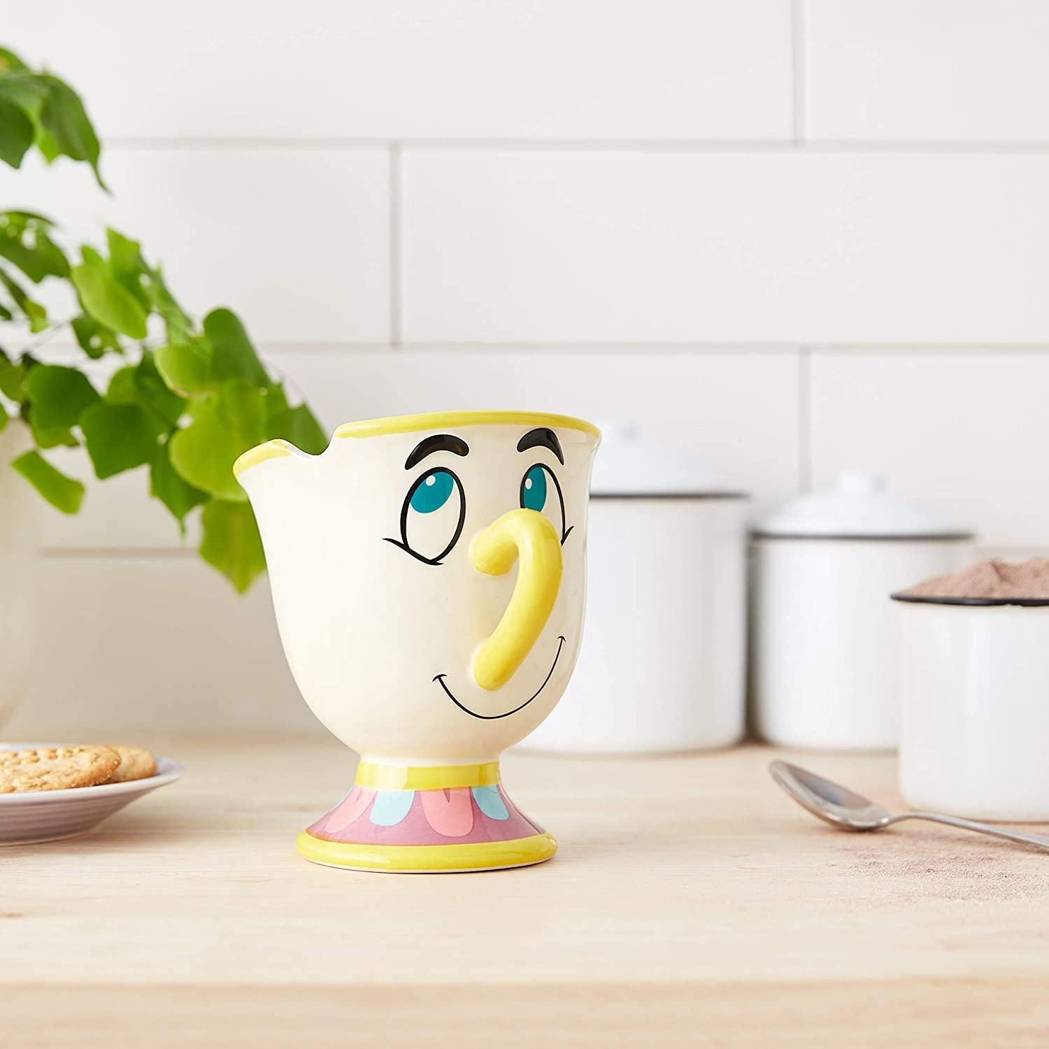 Disney Taza Chip Mug, La bella y la bestia