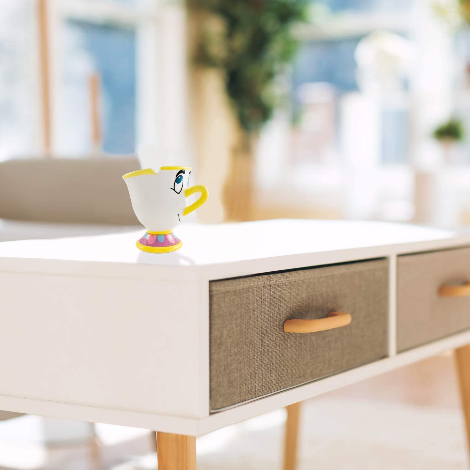 Disney Taza Chip Mug, La bella y la bestia