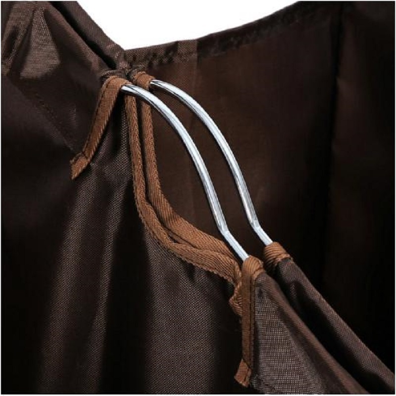 Cesto Para Clasificar Ropa Sucia Estructura de Metal Con Ruedas