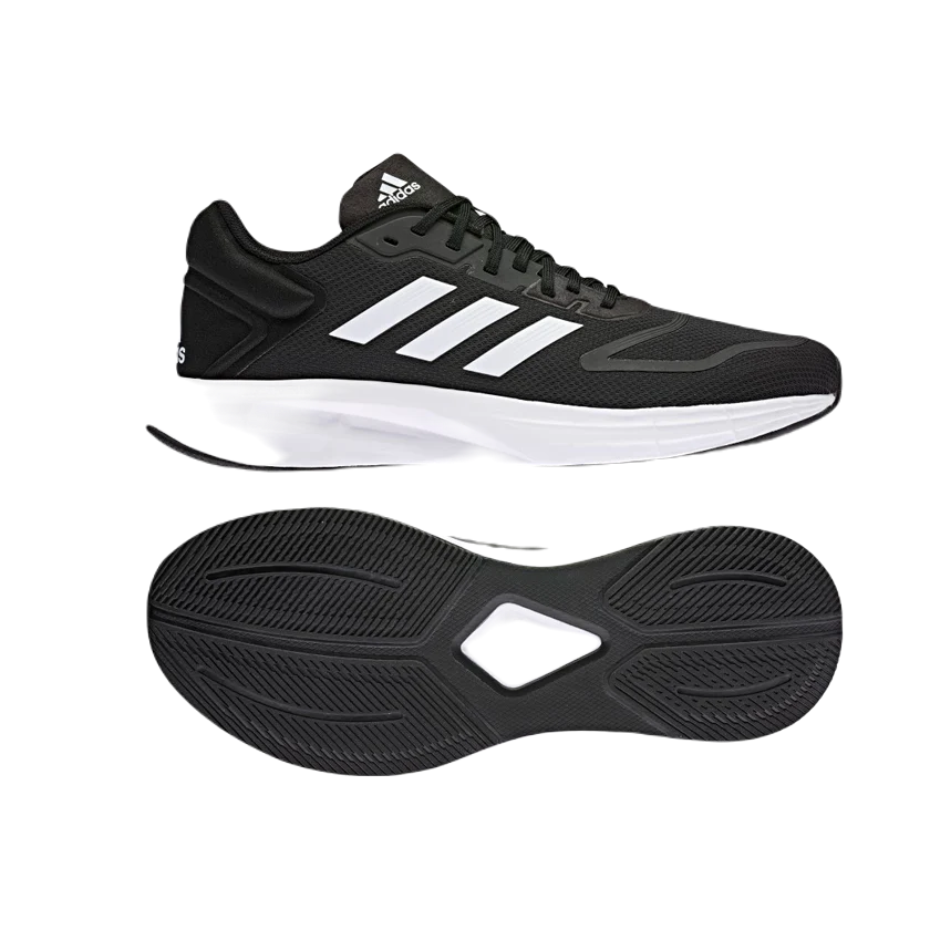 TENIS ADIDAS DURAMO SL 2.0 NEGRO BLANCO HOMBRE GW8336