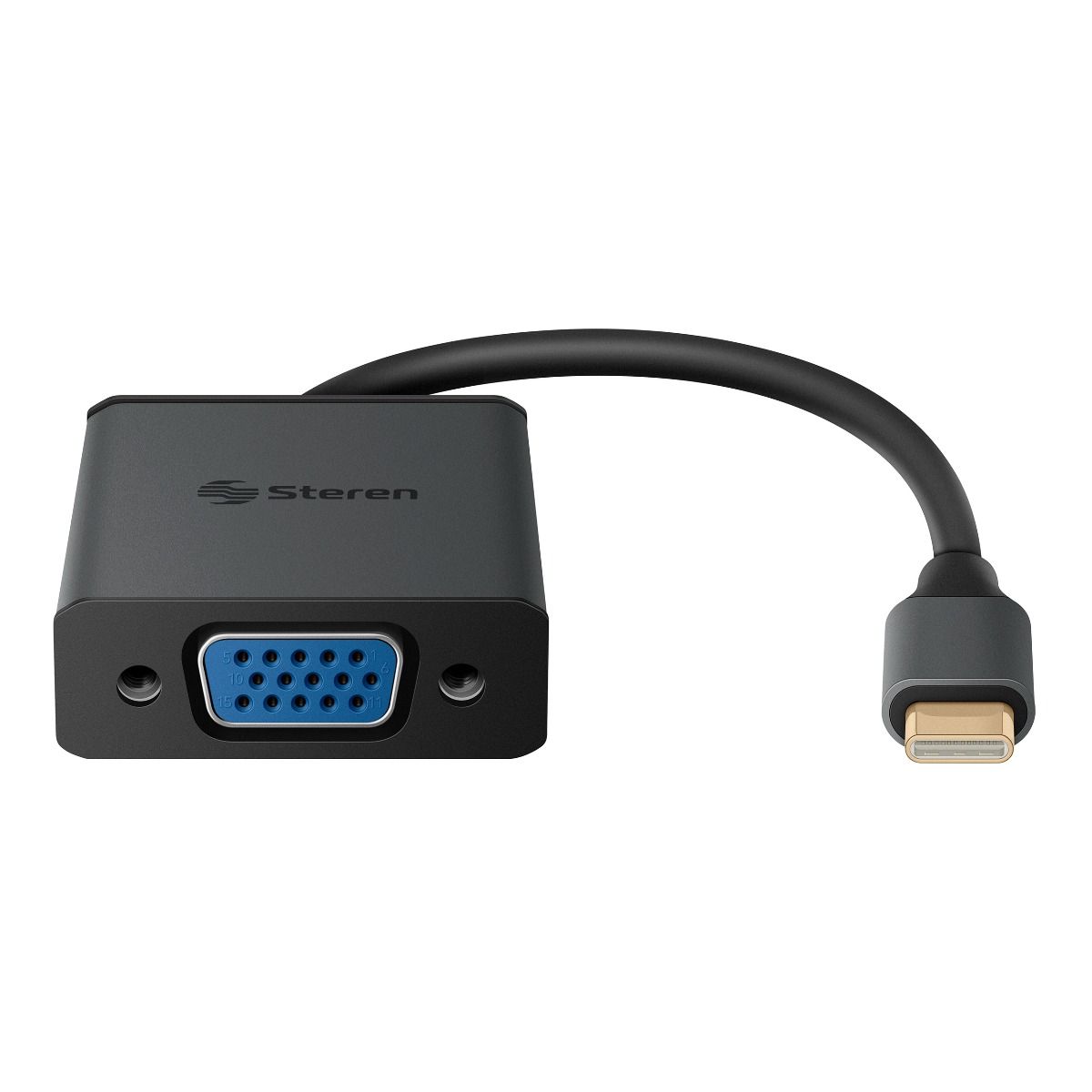 Adaptador Usb Tipo C A Vga 1920x1080p Cable Steren