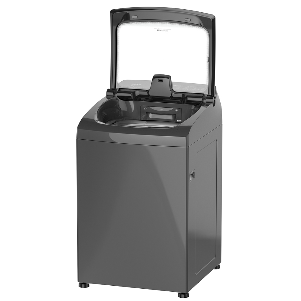 Lavadora Whirlpool Carga Superior 18 kg Xpert Dual Wash Gris WWH18ATALN